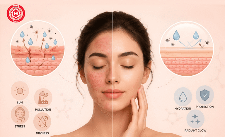 How to Repair a Damaged Skin Barrier: Causes, Signs & Skincare Tips